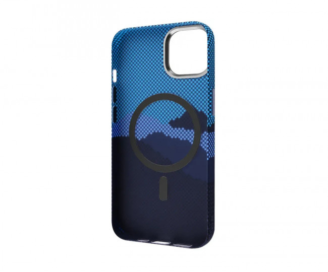 Чехол WAVE Gleam Case with Magnetic Ring iPhone 14 (blue mountain)